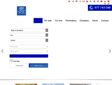 Tablet Screenshot of finquesebremont.com